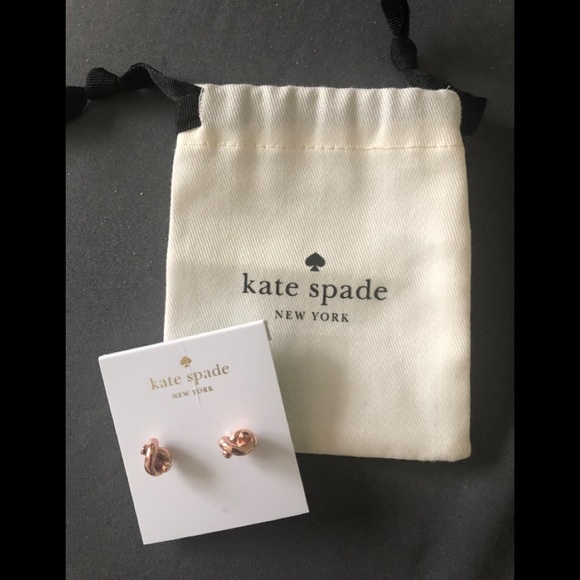 kate spade Jewelry - Kate Spade knot earrings